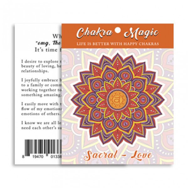 Chakra Magic Love Sticker -6 Pack
